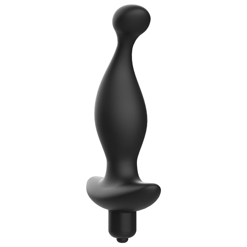 ADDICTED TOYS - MASSAGEADOR ANAL VIBRANTE PRETO MODELO 1