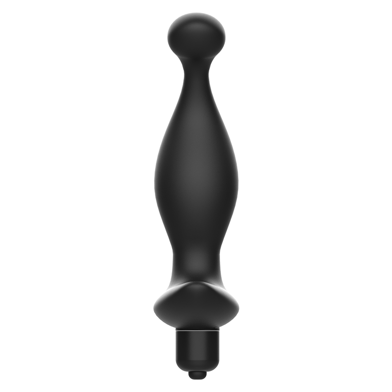 ADDICTED TOYS - MASSAGEADOR ANAL VIBRANTE PRETO MODELO 1